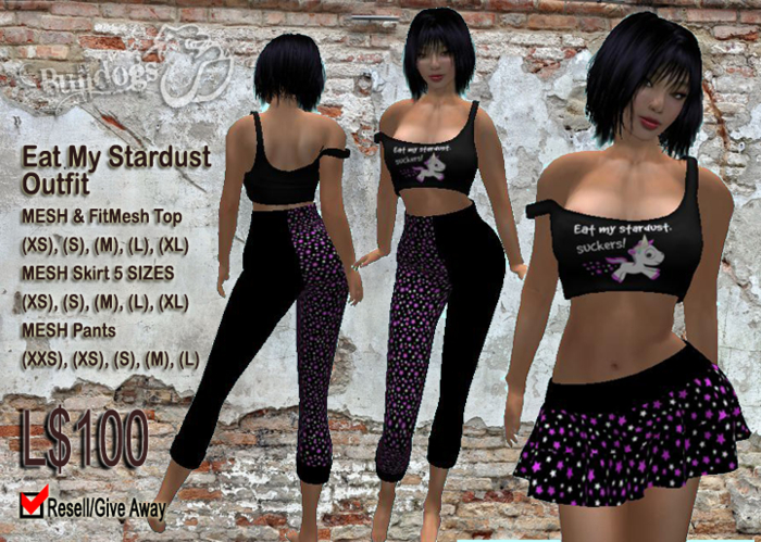 Eat My Stardust Outfit / ~Bulldogs~