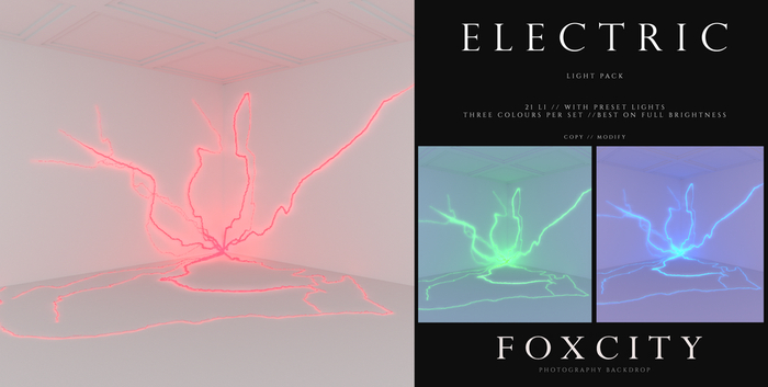 FOXCITY. Photo Booth - Electric (Light Pack)