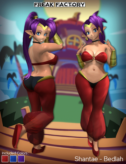 [Freak Factory] Shantae - Bedlah (Kupra)
