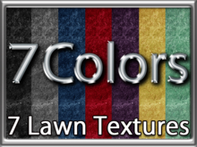 Zoy Texture [ Lawn 03 ] Seamless - 7 Colors