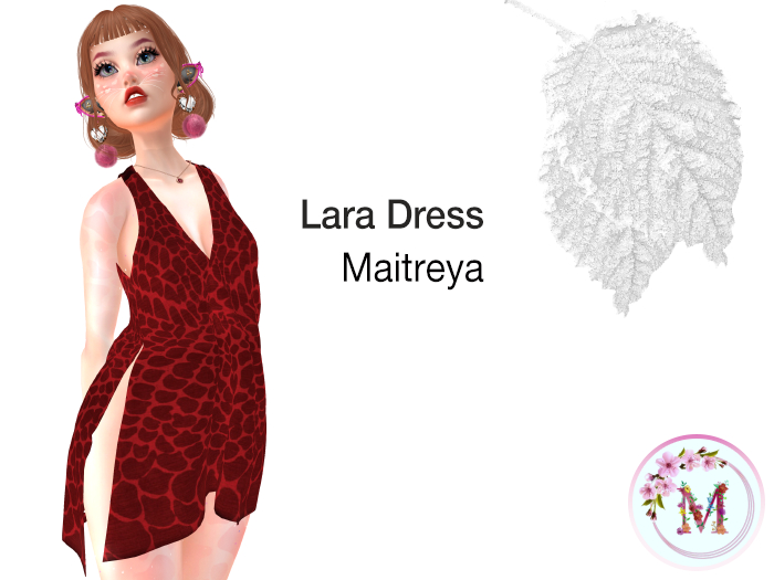 Melis- Lara Dress Red DEMO PACK