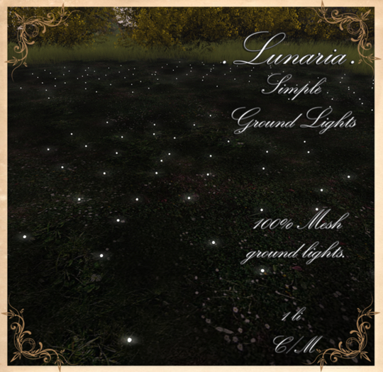 .Lunaria. Simple Ground Lights 