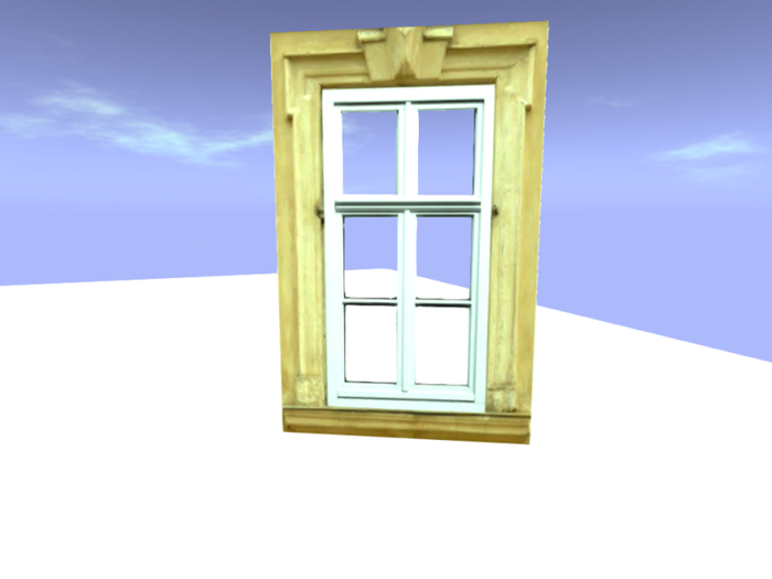 Sandstone Frame Window