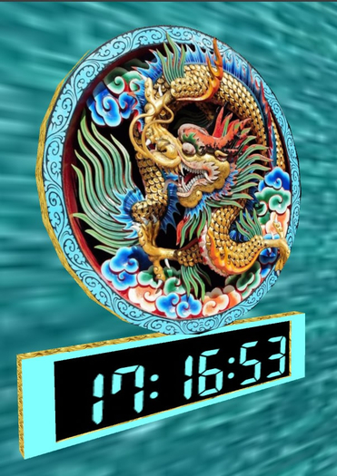 Dragon Wall Clock