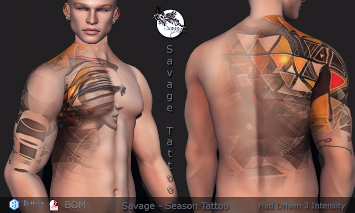 Savage - Deconfigured Tattoo - Add.