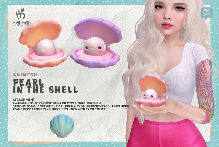 MishMish - Pearl in a Shell - Sky [Boxed]