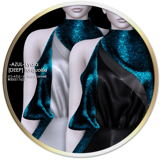 -AZUL- Lydia [DEEP] Turquoise