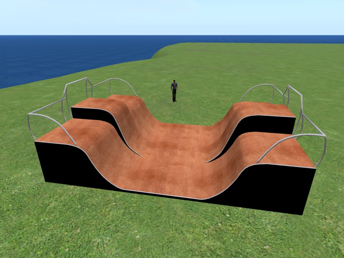 TM Skateboard Ramp - Two Versions