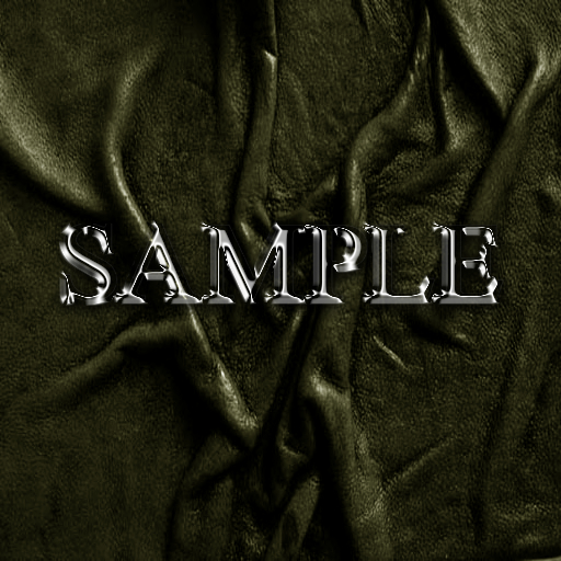 Zoy Texture [ Wrinkled Leather 02 ] Olive