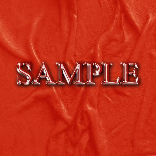Zoy Texture [ Wrinkled Leather 02 ] Orange