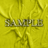 Zoy Texture [ Wrinkled Leather 02 ] Yellow