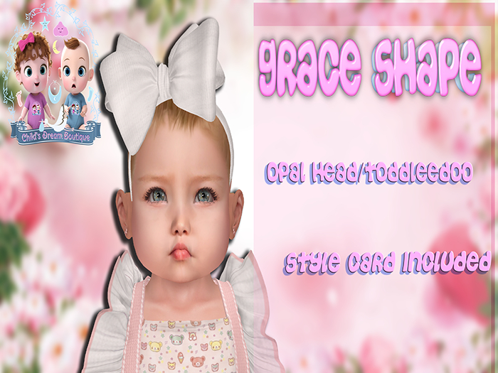 {CDB}Grace Shape-Opal Head/Toddleedoo{Add To Unpack}