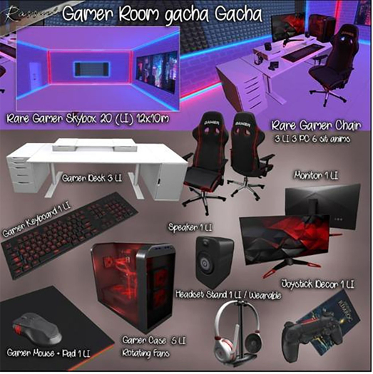 Rassuel-Gamer Room-Skybox RARE