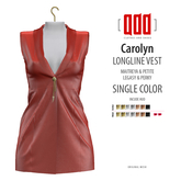 [ADD] Carolyn Longline Vest - RedC