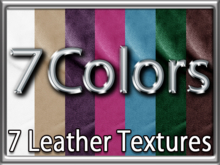 Zoy Texture [ Wrinkled Leather 03 ] 7 Colors