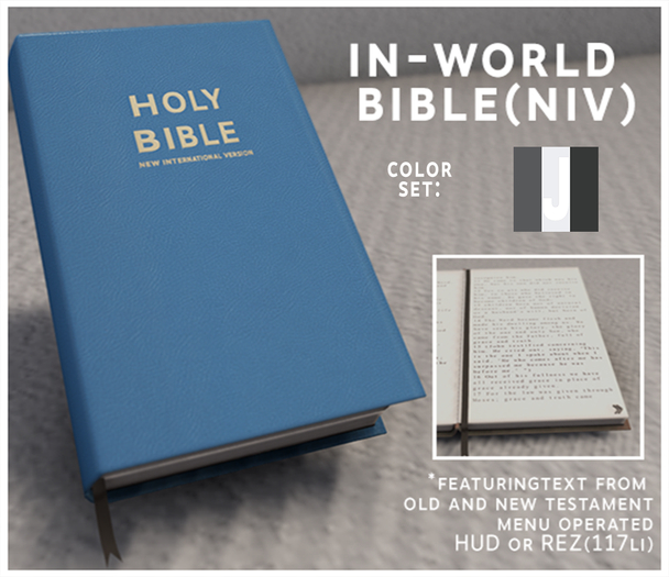 NIV Bible (SET J)