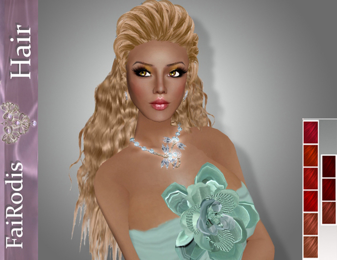FaiRodis Divina hair deep reds+DECOR UPDATE pack