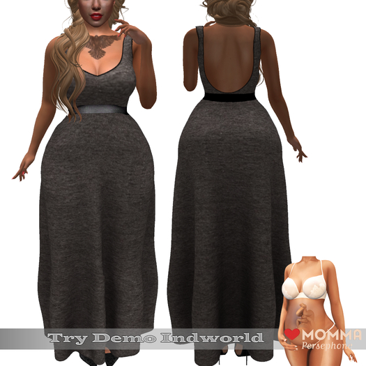 !!! Revna !!! Jersey Strop Dress Brown