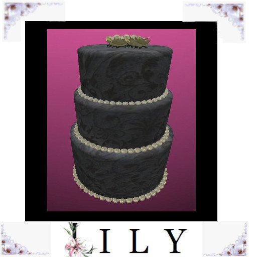 Roses n Pearls cake - Dante Greysmith