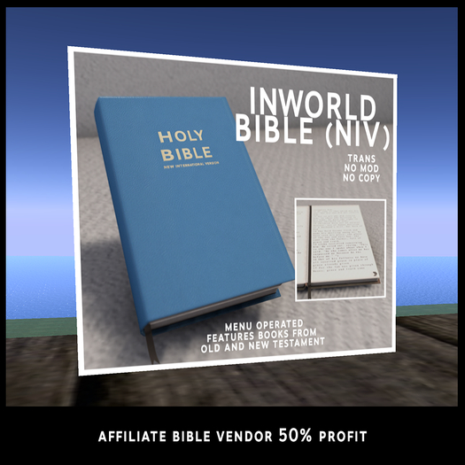 [ZIONSKY] Affiliate Bible Vendor (Imperial Blue)