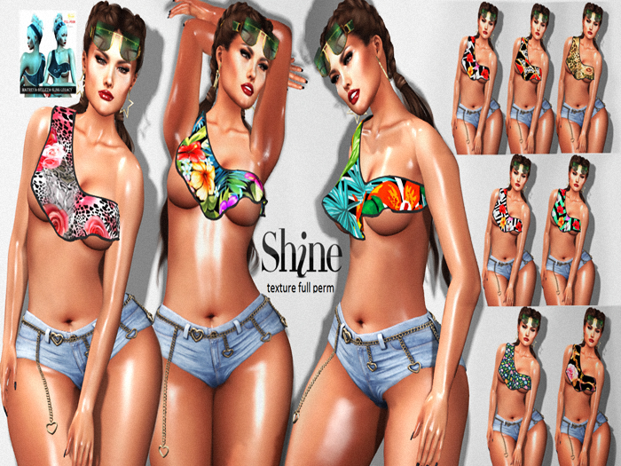 AJ  #SHINE_ TOP ROSSANA _TEXTURE FULL  PERM
