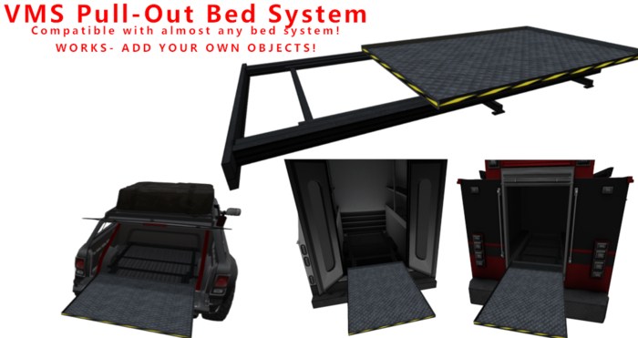 Paladin Bed Pull-Out Storage