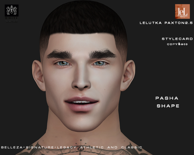 ::TW::PASHA SHAPE/LELUTKA HEAD PAXTON 2.5