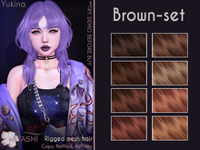 [^.^Ayashi^.^] Yukina hair-Brown set