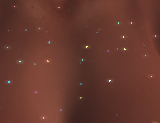 JUNE ~ Body Glitter shining stars