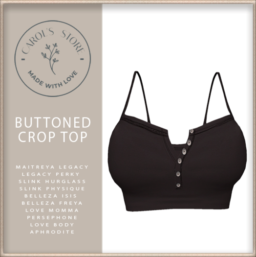 Crop Top Black