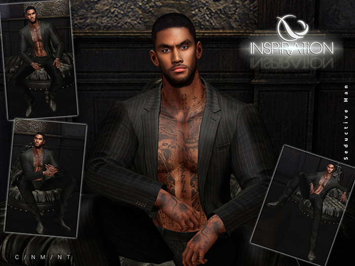 Inspiration - Static Poses Man - Seductive 