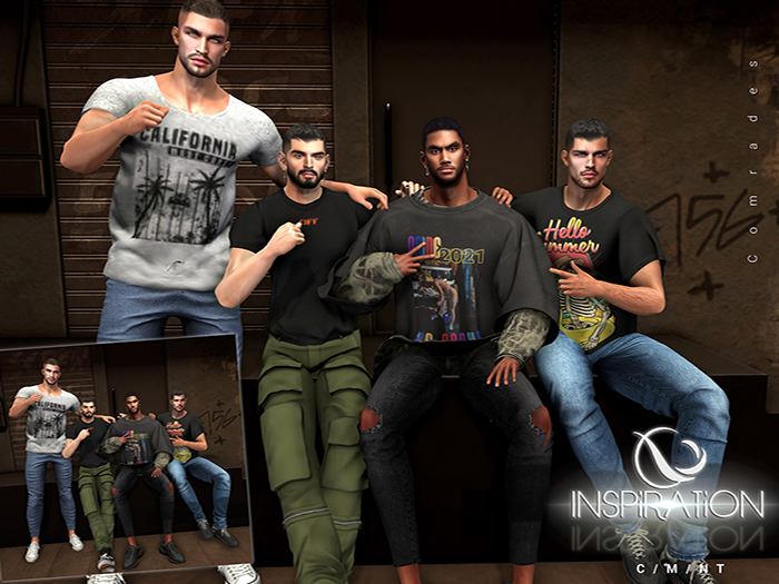 Inspiration - Group Pose - Comrades