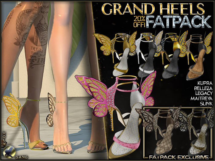 [HOLMGANG] Grand Heels - FATPACK