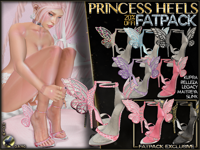 [HOLMGANG] Princess Heels - FATPACK