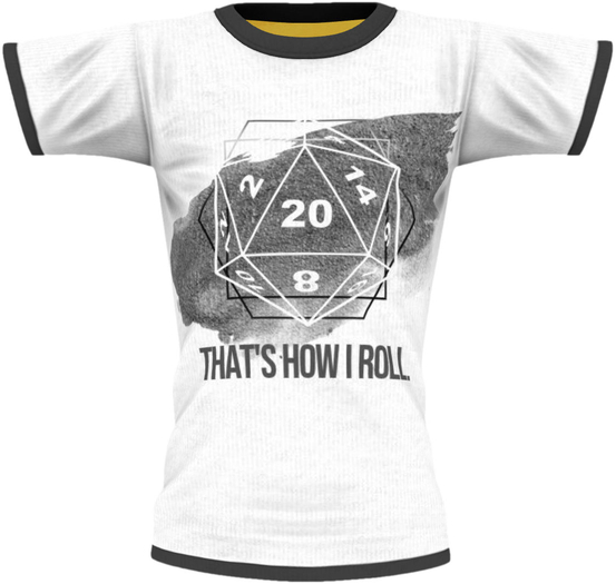 {Dorkus!} How I Roll Tee - Black
