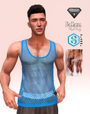 XK Mesh Tank Jersey Sky