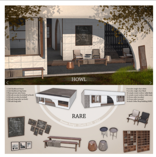 Howl - 11.simple round outdoor table rusty BOX