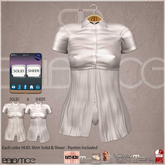 Baiastice_Lorena Shirt & Panties-Timberwolf