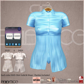Baiastice_Lorena Shirt & Panties-Sky