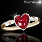 True Love Valentine Ruby Gem Diamond Ring (mod/trans)