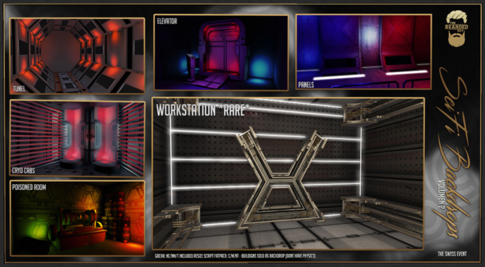 [Box] Workstarion *RARE* - SCI FI Backdrops Vol 2 - The Bearded