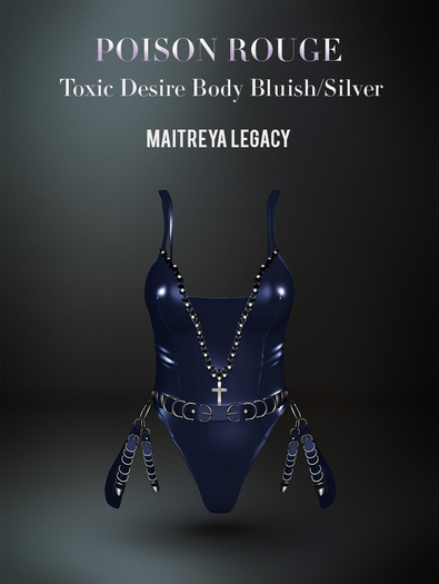 POISON ROUGE Toxic Desire Bluish/Silver