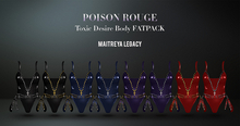 POISON ROUGE Toxic Desire FATPACK