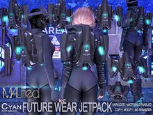 UniSex COPY/MOD MALified: Future Wear JetPack (Cyan) - Resize