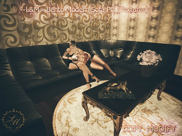 ~L&M~ Bento Modern Sofa PG(Textures)