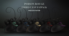 POISON ROUGE Emmele Hat - FATPACK