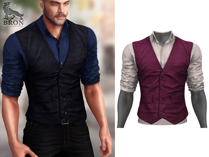 BRON - Adam Vest - Fuchsia