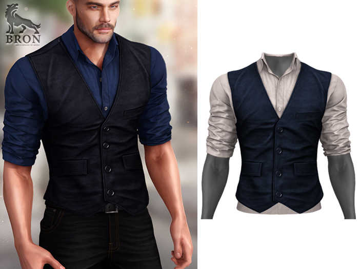 BRON - Adam Vest - Blue