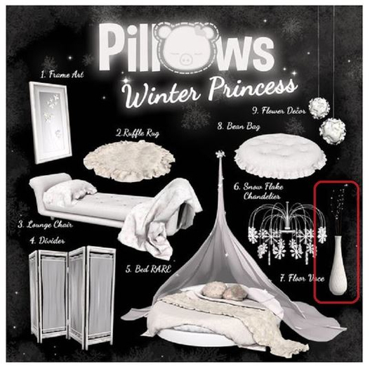 Winter Princess: Divider ~pillows~