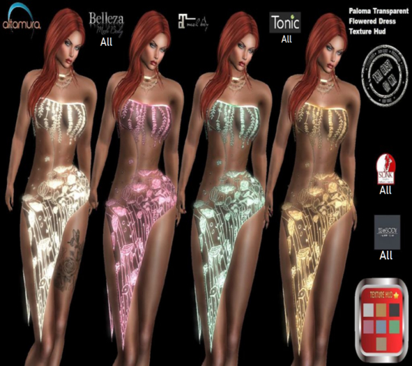 Paloma Dress (Texture Hud)